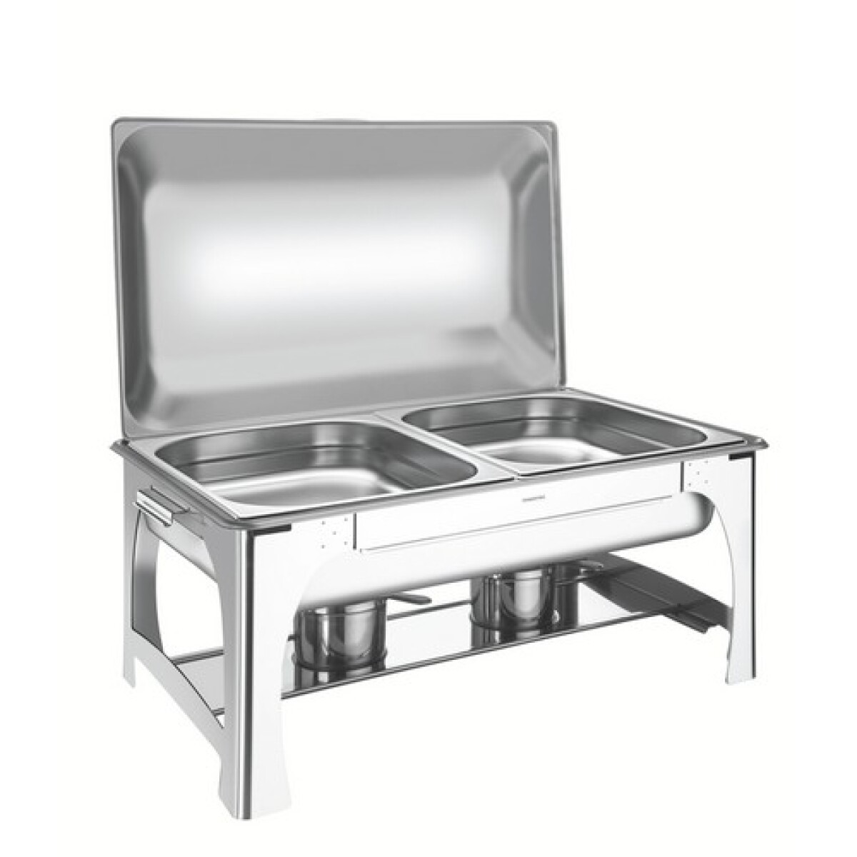 Calentador Rect C/Tapa Movil y Estufa 1/2 8,42 Lts. 