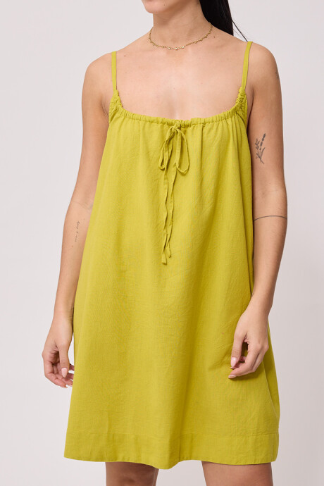 VESTIDO CORTO SOLENE RUSTY Verde