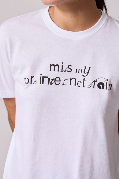 T-SHIRT JOEY DIXIE Blanco