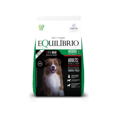 EQUILIBRIO ADULTO RAZA MEDIANA 2.5 KG Equilibrio Adulto Raza Mediana 2.5 Kg