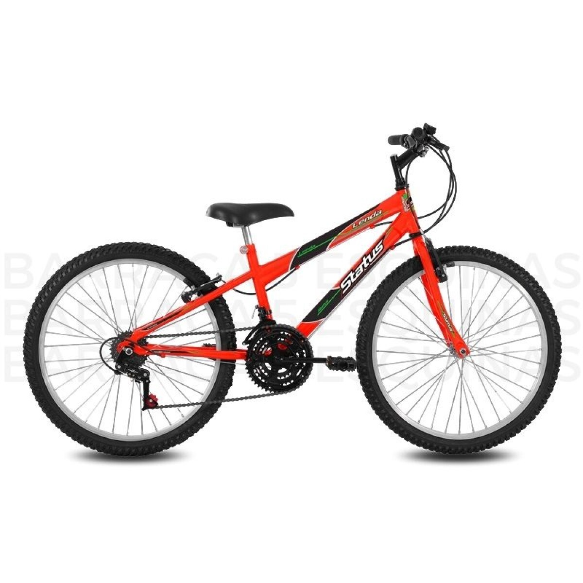 BICICLETA MTB STATUS R. 24 - ROJA 