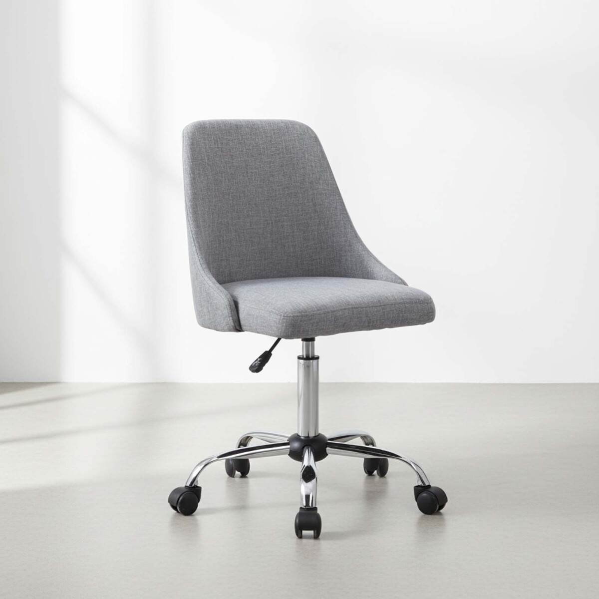 ASIENTO DE OFICINA - TELA GRIS D713F 