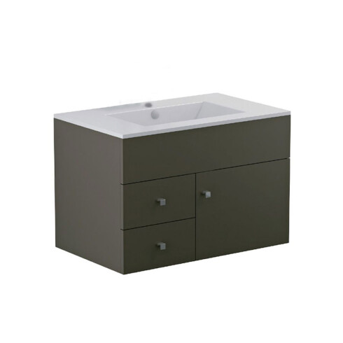 MOBILIARIO BAÑO BACHA MUEBLE DE COLGAR LOZA GAMAS DE MARRON GAMAS DE MARRON