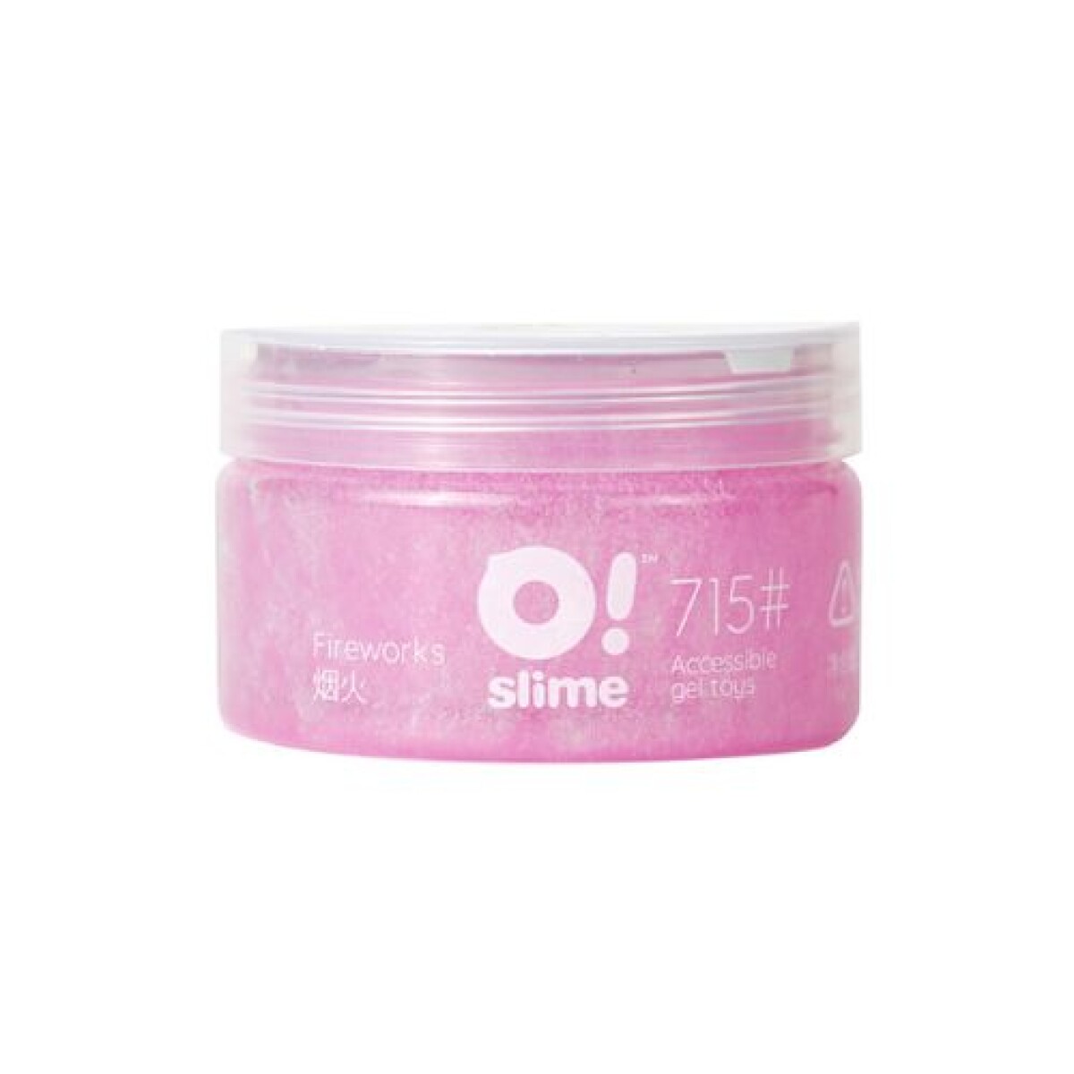 Shimmer slime con Brillantina - Rosa 