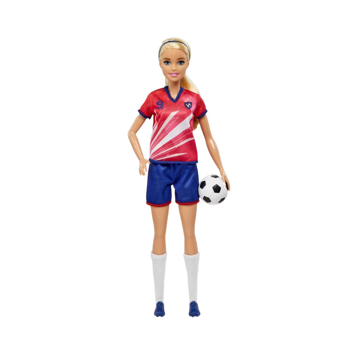Barbie Profesiones Muñeca Jugadora de Fútbol 