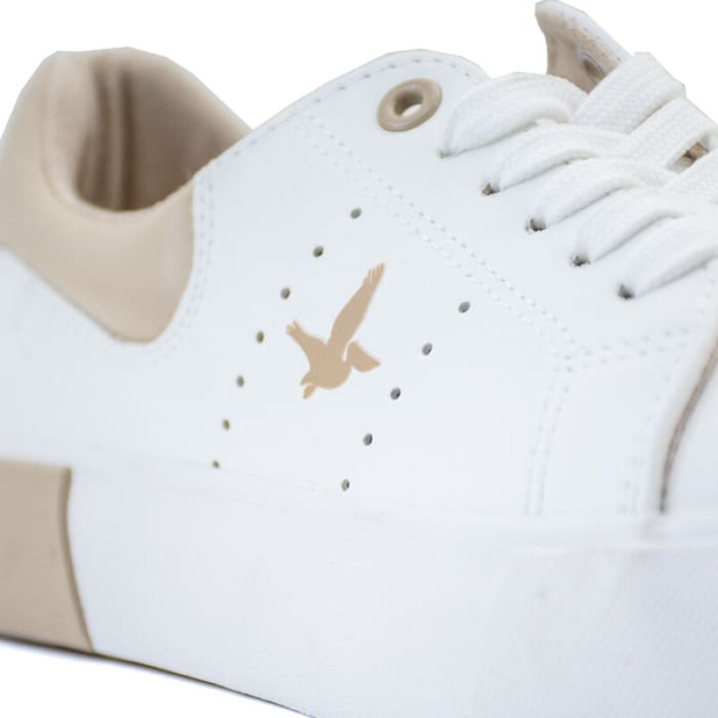 Championes Santa Barbara Ottawa de Mujer Blanco-beige