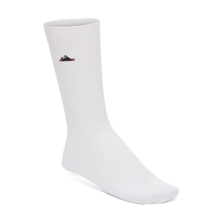 Medias Cotton Rib White