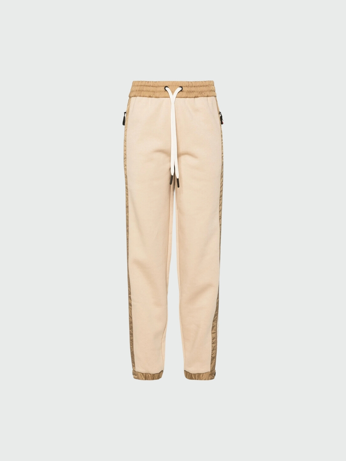 Moncler - Pantalones acolchados con logo de montaña 0