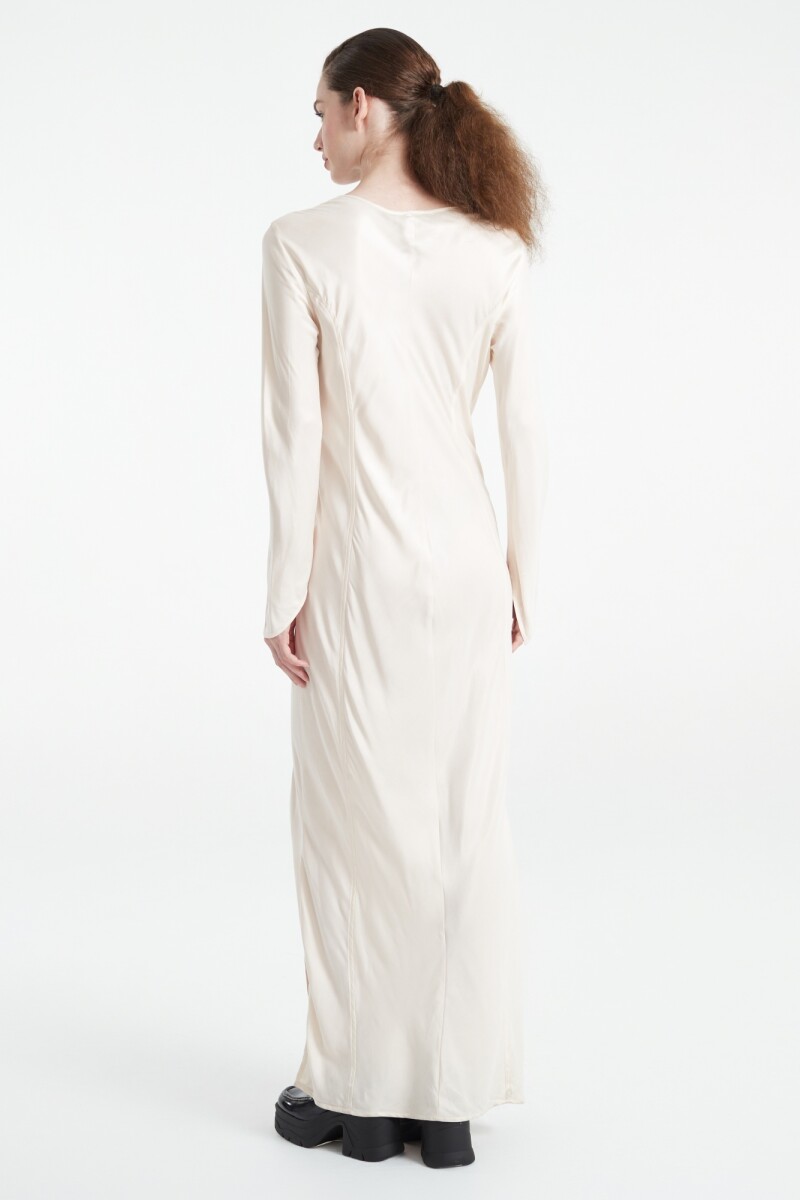 ARIELLE KAFTAN MAXI DRESS Natural