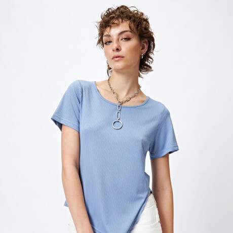 TOP LILET Azul Lavado