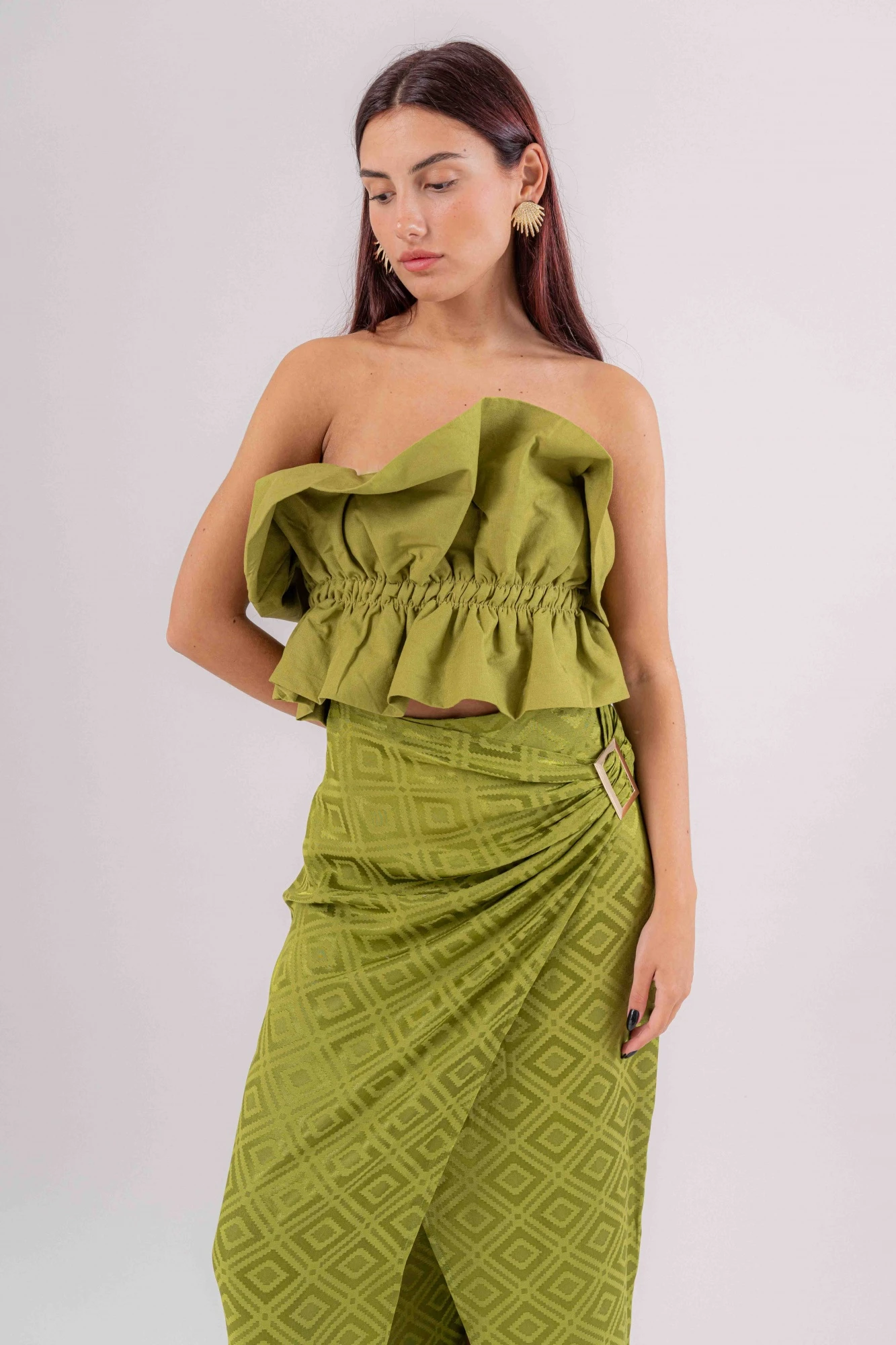 Top Silvestre verde s/m