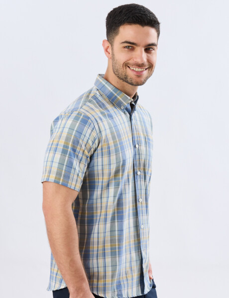 CAMISA SPORT CUADROS Verde