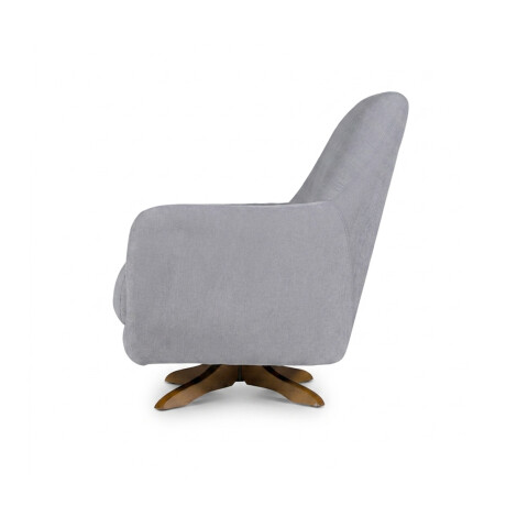 Butaca Mammy Giratoria- Tela Microfibra 10286 (Gris)