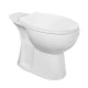 Inodoro Blanco Brillo Con Tapa Cierre Suave No Incluye La Cisterna Dgc Linea Michigan Descarga A 22 Cms.