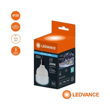 LEDVANCE T E27 Lampara LEd E27 Ledvance T 40W 6500K G6