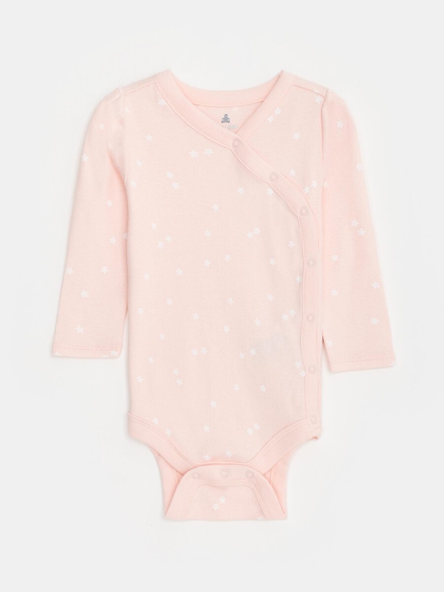 Body Kimono Bebé - Pink Cameo 