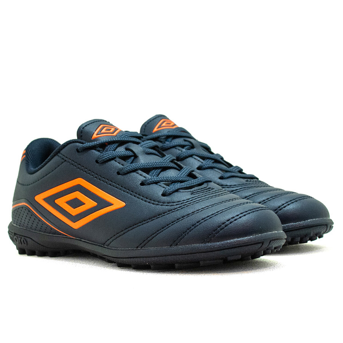 Championes Umbro de Fútbol 5 Classico II de Niños - 20206074 - Azul-naranja 