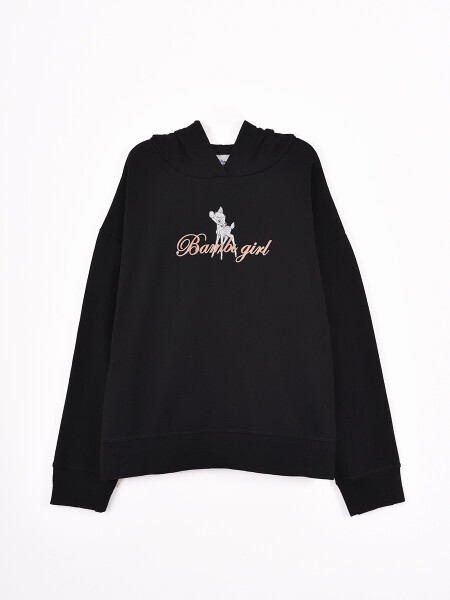 BUZO BAMBI GIRL NEGRO