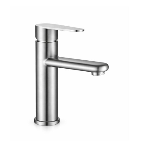 Grifería de lavatorio Monocomando de mesada Celtic Gris Satinado Grifería De Lavatorio Monocomando De Mesada Celtic Gris Satinado