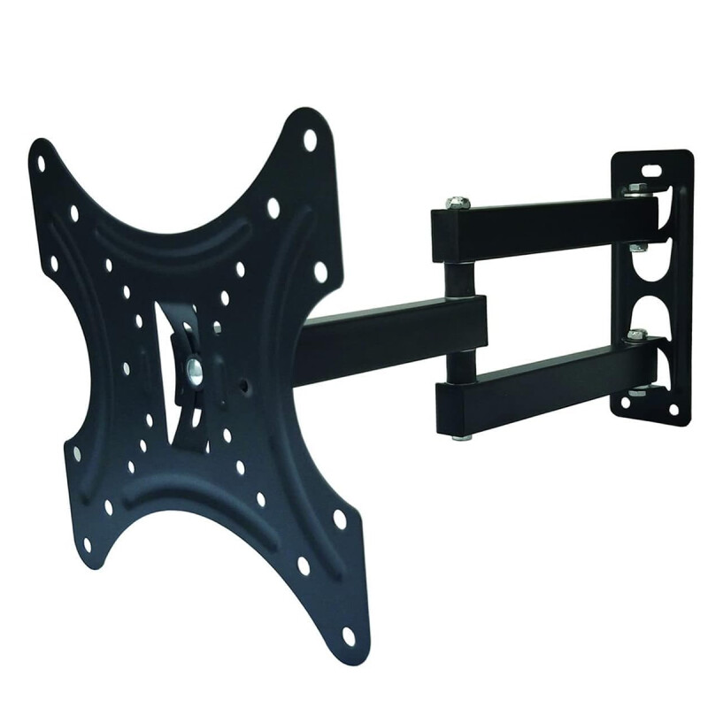 Soporte de TV de 14 a 55″ con giro e inclinación NEGRO