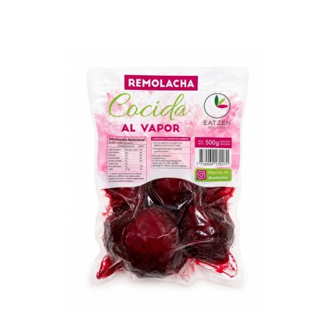 REMOLACHA COCIDA AL VAPOR REMOLACHA COCIDA AL VAPOR