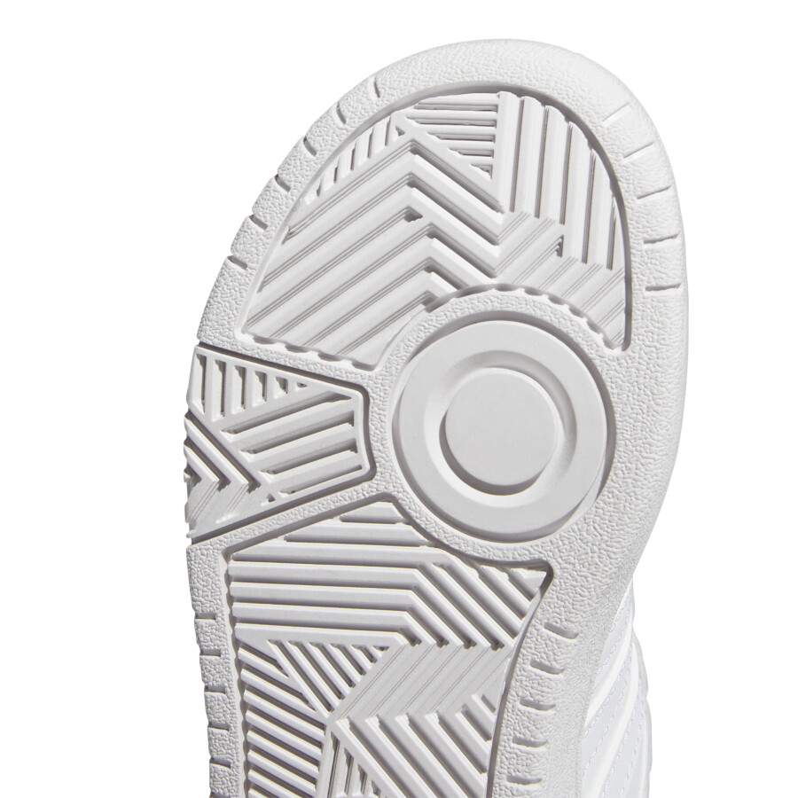 Championes de Niños Adidas Hoops Blanco