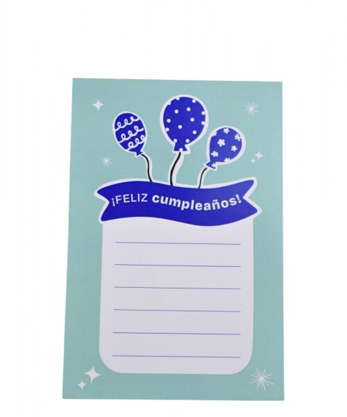 Tarjeta cumpleaños 10x15 DISEÑO 12