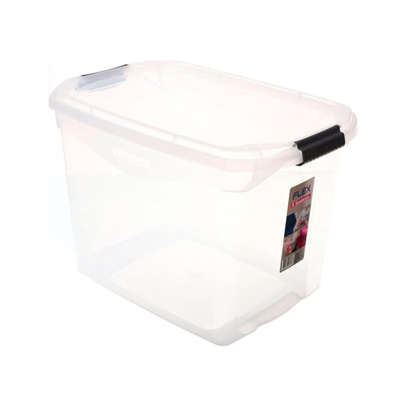 Caja organizadora 20 lts TRANSPARENTE
