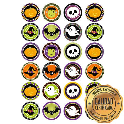 Lámina Monstruo Mix x24