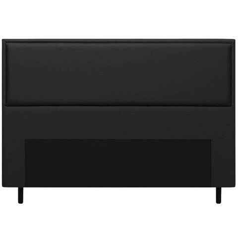 Respaldo de Cama para Dormitorio Premium 2 Plazas / Queen en Tela Negra PU Respaldo de Cama para Dormitorio Premium 2 Plazas / Queen en Tela Negra PU