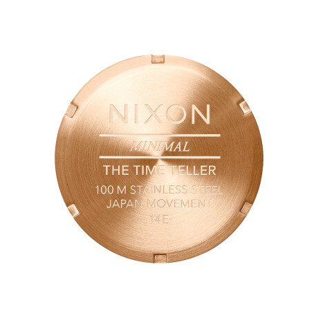 Reloj Nixon Clasico Acero Oro Rosa 0