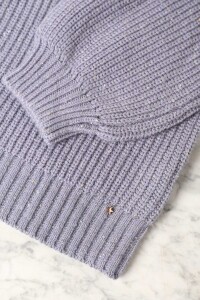 Sweater Manga Globo Lila