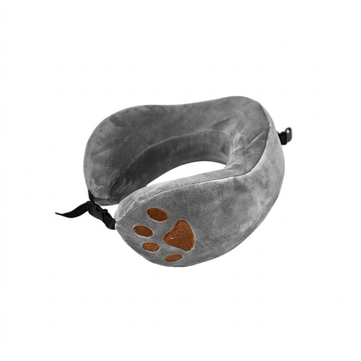 Almohada de viaje huellita gato - Gris 