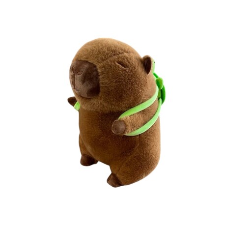 Capibara Carpincho Con Mochilita De Tortuga Capibara Carpincho Con Mochilita De Tortuga