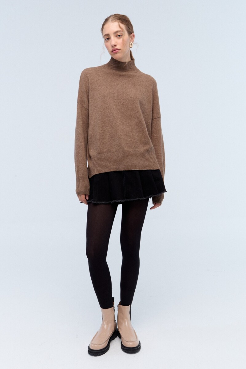 Polera Nimes Beige Oscuro