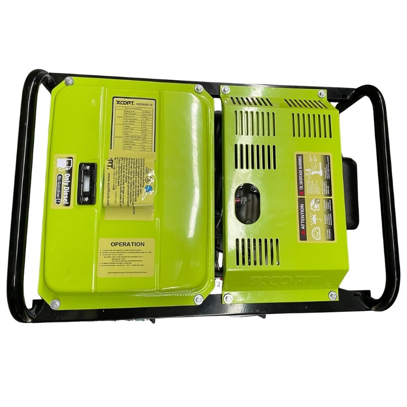 XCORT GENERADOR DIESEL PRO ARRANQUE ELECTRICO + RETROCESO 418CC 5.0KW Xcort Generador Diesel Pro Arranque Electrico + Retroceso 418cc 5.0kw