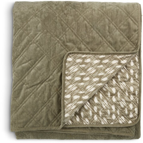 Colcha VILLMORELL 220x240 verde/blanco peso: 2.8