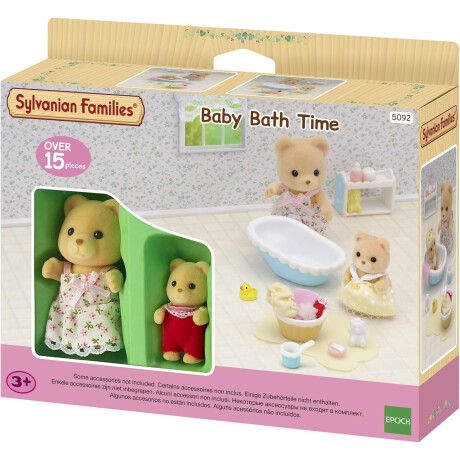 Sylvanian Families - 05092 - La hora del baño Sylvanian Families - 05092 - La hora del baño