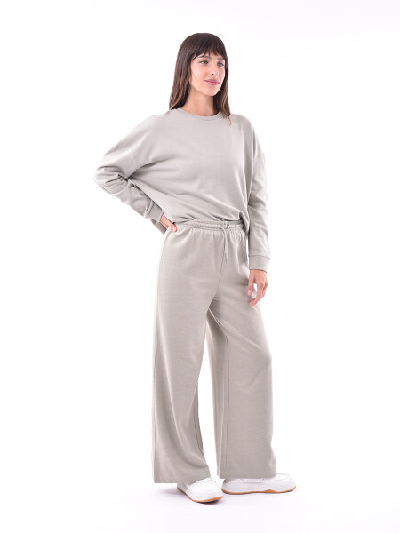 PANTALON CIRA VERDE GRISACEO