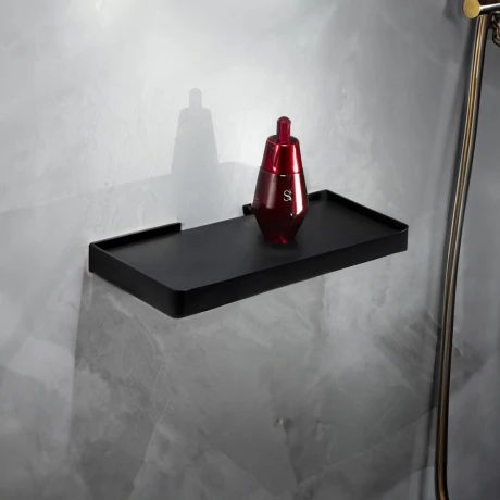 Jabonera En Ac Inox Color Negro Mate 000