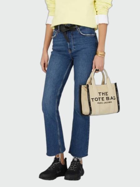 MARC JACOBS - THE SMALL TOTE Beige