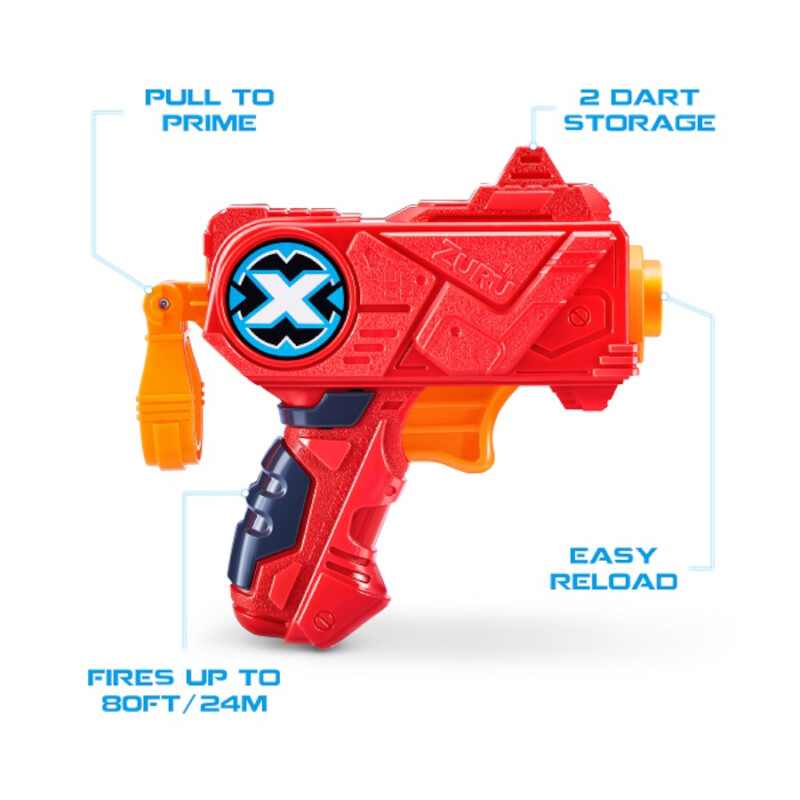 Set Pistolas X-Shot Excel Micro x2 con Dardos y Latas Set Pistolas X-Shot Excel Micro x2 con Dardos y Latas