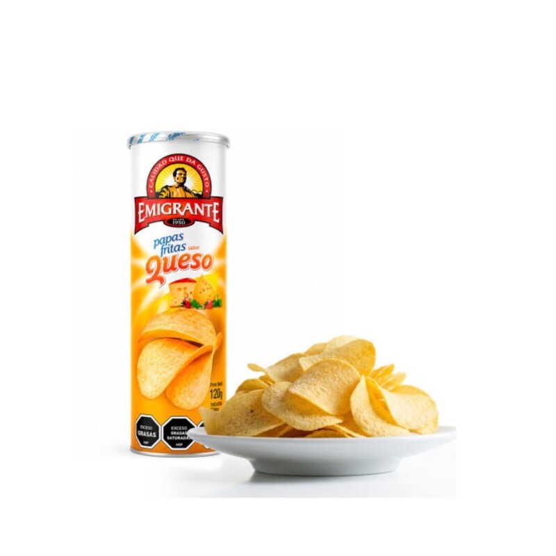 PAPAS FRITAS SABOR QUESO 120G PAPAS FRITAS SABOR QUESO 120G