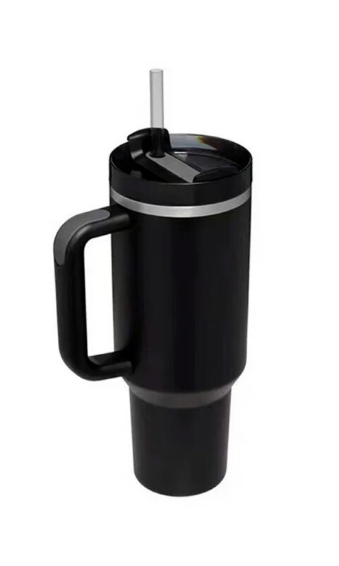 VASO TERMICO BLOSSOM NEGRO