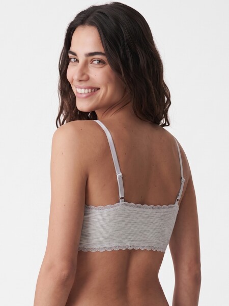 SOUTIEN TOP LARA GRIS MELANGE M