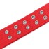 Collar Hebilla Nylon Perros Raza Grande 65 cm Ajustable Variante Color Rojo