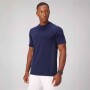 Polo Manga Corta Fit The Training Day Tee Hombre Deep Navy