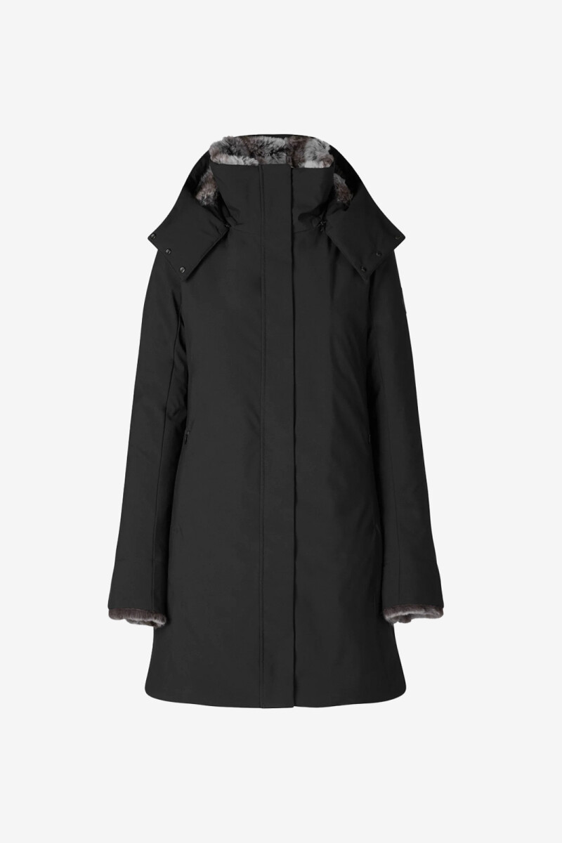 HOODED PARKA SAMANTAH Negro