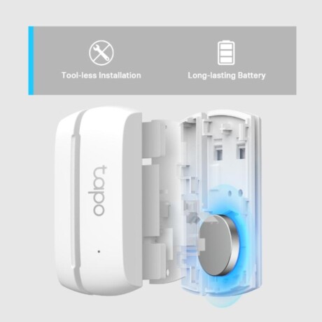 Sensor De Contacto Inteligente TP-LINK Tapo T110 Sensor De Contacto Inteligente TP-LINK Tapo T110