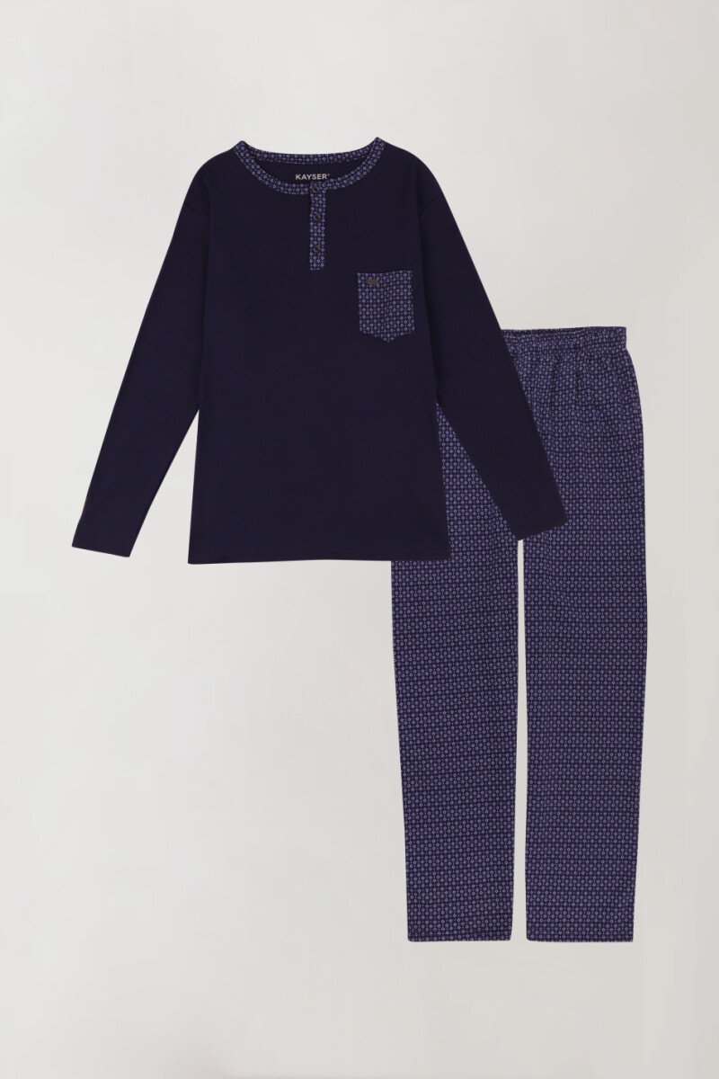 Pijama perseo - Azul 